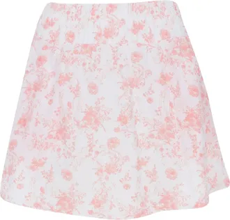 Puma Sandy Printed Skirt Skort Womens Pink Fruit Floral inch DSGL1052