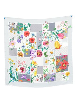 Gucci bedrucktes Seidenfoulard