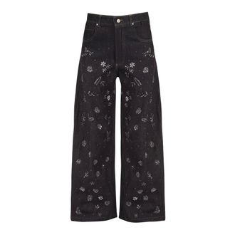 Souvenir Jeans Baggy Souvenir - Jeans - Mujer - Negro - L