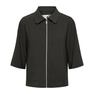 &Co Woman Ginni Jacket - Dames - Jassen - Zwart - Maat: 2XL Polyamide
