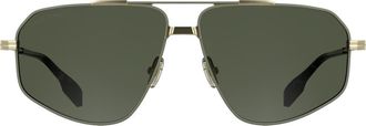 Canada Goose 61mm Polarized Aviator Sunglasses in Matte Gold at Nordstrom