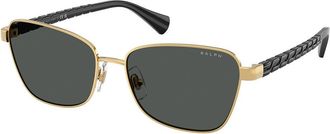 Ralph Lauren RA4149 900487 Womens Sunglasses Gold Size 56