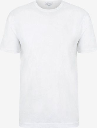 Sunspel Kurzarm-Rundhals-T-Shirt Classic