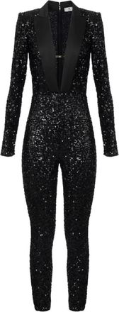 Elisabetta Franchi Donna, Jumpsuits, Nero, L, new