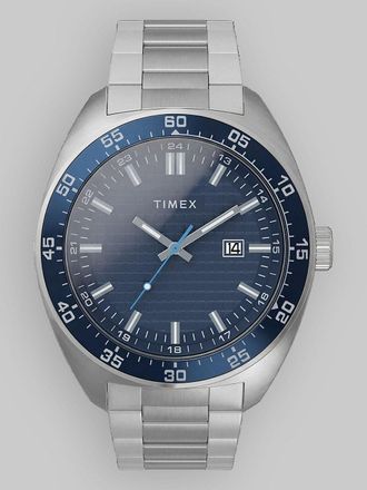 Timex Weston 3-Hand Case And Bracelet Horloge blauw
