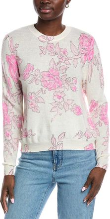 Autumn Cashmere Floral Pastel Cashmere Sweater