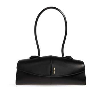 Jil Sander Shoulder Bags, female, Black, Size: ONE SIZE Linea Bag