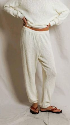 perfectwhitetee Keanu Summer Sweatpants In Natural