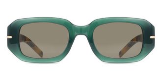 BOSS Boss 1608/S XGW/IR Womens Sunglasses Green Size 50