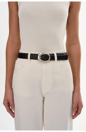 LaMarque Doha | Leather Belt in Black at Nordstrom, Size X-Small