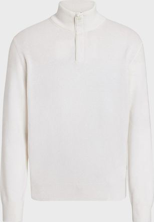 Ermenegildo Zegna Men & apos;s Oasi Cashmere Zip Mock Neck Sweater