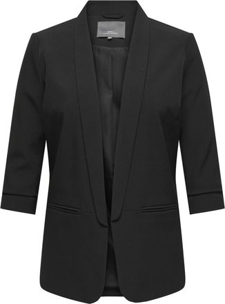 Only Carmakoma Womens Jacket Blazer, Black, 20