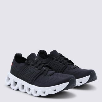 On Knit Mesh Cloudrunner Sneaker - Black