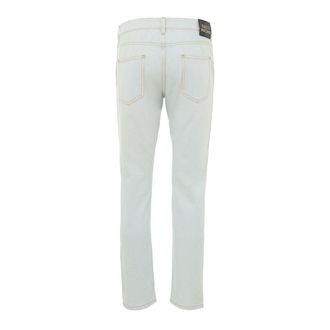 Gucci Mens Blue Cotton Relaxed Fit Jeans Clothing