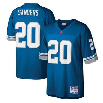 Mitchell & Ness Mens Mitchell & Ness Barry Sanders Blue Detroit Lions Legacy Replica Jersey at Nordstrom, Size Xxx-Large