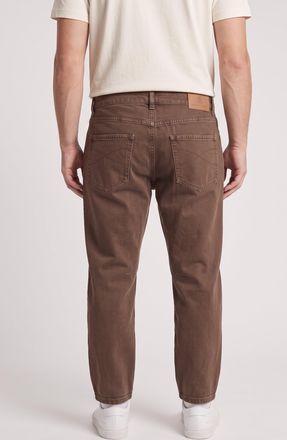 Brunello Cucinelli Five-Pocket Cotton Jeans - Brown