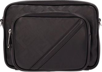Fendi Cross Body Bags, male, Black, Size: ONE SIZE Shadow Diagonal Case Duo Room