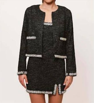 Hutch Leva Jacket In Black