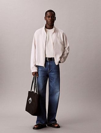 Calvin Klein Relaxed Linen Cotton Jacket