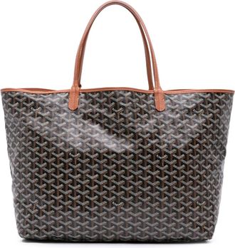 Goyard Borsa tote Saint Louis GM in tela Goyardine 2023 - Nero