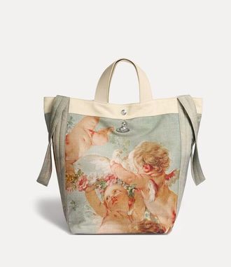 Vivienne Westwood Worker Runner Holdall Printed Canvas Boucher-cherubs