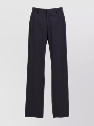Fendi pleated wide-leg trousers