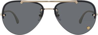 Versace Dark Grey Phantos Ladies Sunglasses VE2231 100287 60