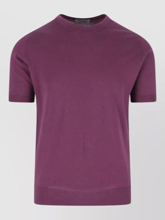 John Smedley short sleeve crew neck knitwear top