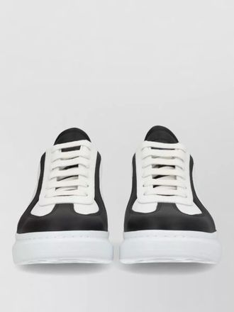 Alexander McQueen leather oversized low-top sneakers