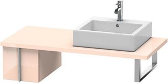 Duravit Duravit Vero Vanity Unit Para Consola, 6556, 1 Extra&iacute;ble, 300mm, Color (frente/cuerpo): Perla De Albaricoque Laca De Alto Brillo - Ve655601010