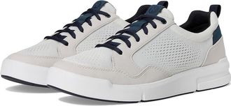 Nunn Bush KORE City Rally Oxford Mesh Athletic Style Moccasin Toe U-Bal Lightweight Lace-Up Mens Shoes White : 10.5 W (EE), Faux Leather