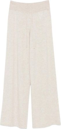 Lisa Yang Pantaloni con vita elasticizzata - Toni neutri