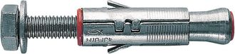 Fischer Tassello acciaio con vite slm slm 10v 16 x 60 mm - m10 x 80 mm