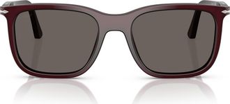 Persol 53mm Rectangular Sunglasses in Purple at Nordstrom