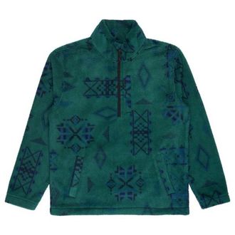 Billabong Boundary Mock Neck Fleecepullover f&uuml;r Herren | blau