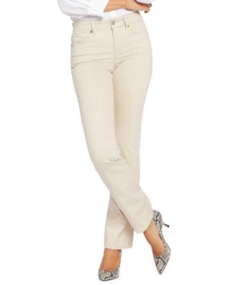 NYDJ Petite Marilyn Feather Straight Leg Jean