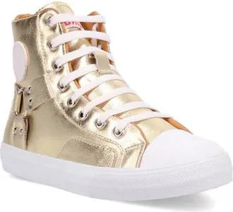 Dingo Knarly High Top Sneaker in Gold at Nordstrom, Size 7.5