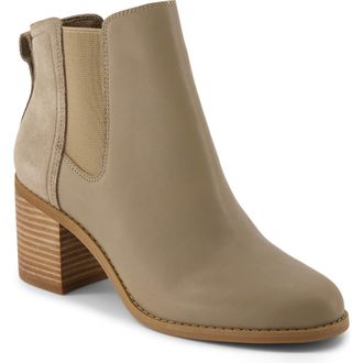 Toms Evelyn Chelsea Boot in Natural at Nordstrom Rack, Size 8.5