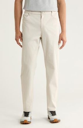 Zella Strike 5-Pocket Pants in Grey Moonbeam at Nordstrom Rack, Size 42