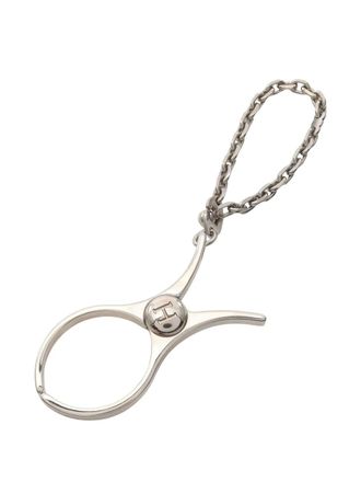 Herm&egrave;s Porta guanti con catena anni 2010 - Argento