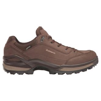 Lowa Renegade GTX Lo Nubuck Mens Lace Up Shoes - Espresso Beige - Size:UK 10.5