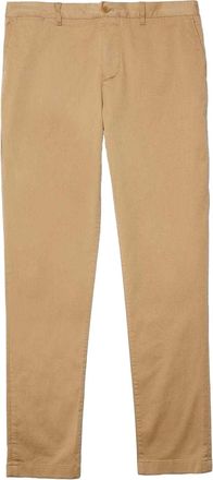 Lacoste Katoenen stretch slim heren chino (Beige)