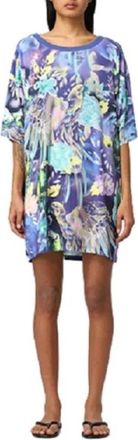 Moschino V1911 Maxi T-Shirt - Dames - Korte kleedjes - Veelkleurig - XL - Kleedjes
