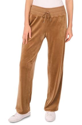 Vince Camuto Straight Leg Drawstring Pants in Camel at Nordstrom, Size X-Large