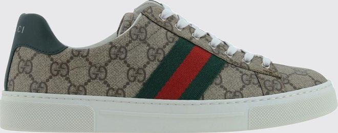 Sneakers Ace low top in tessuto GG Supreme con monogram