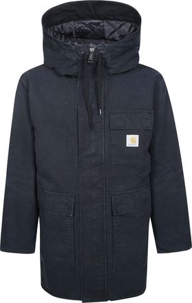 Carhartt Work in Progress Black Boreal Functional Adjustable Hooded Parka