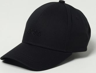 HUGO BOSS Cappello Boss in cotone con logo ricamato