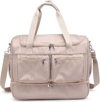 Urban Expression Expedition Plus Weekend Bag in Beige at Nordstrom Rack