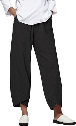 Generic Yinguo Cropped Joggers, Ladies Trousers Elasticated Waist, 3/4 Length Shorts Womens, Womens Trousers, Ladies Cargo Pants, Elastic Waist Jeans for Wome