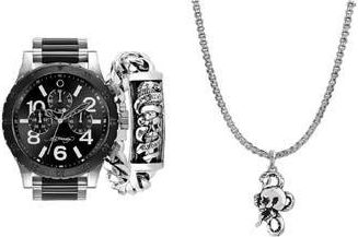Ed Hardy 3-Piece Jewelry & Watch Set in Two Tone at Nordstrom Rack